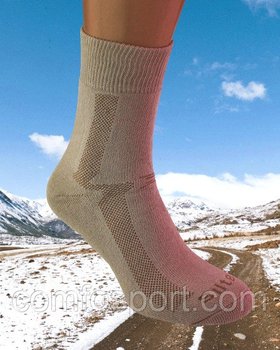 Жіночі термошкарпетки зимові лікувально-профілактичні Batepo SilTex bej 39-42