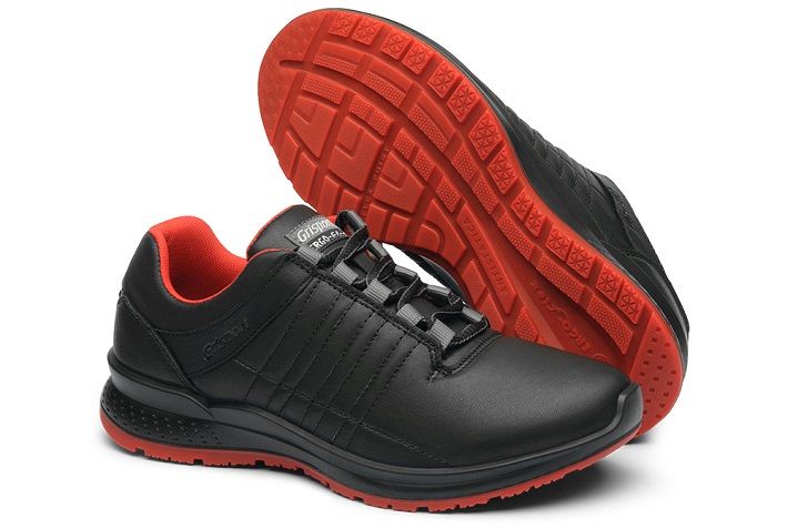 Жіночі кросівки Grisport 42811 чорні з червоним  36