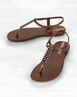Жіночі сандалі босоніжки Ipanema Modern Craft 83508-AR031 бронза 41/42
