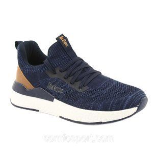 Легкі літні кросівки Lee Cooper Tilly сині текстильні весняні 43