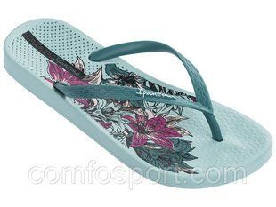 Жіночі в'єтнамки шльопанці Ipanema Anatomic Temas бірюза 39