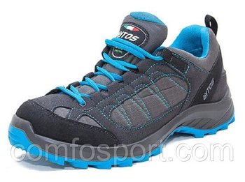 Лёгкие трекинговые кроссовки для туризма Lytos Running серо-синие 43
