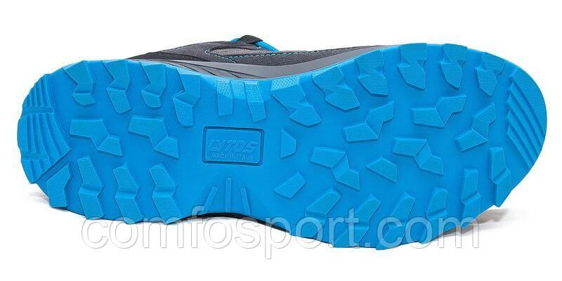 Лёгкие трекинговые кроссовки для туризма Lytos Running серо-синие 43