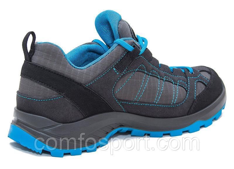 Легкі трекінгові кросівки для туризму Lytos Running сіро-сині 43